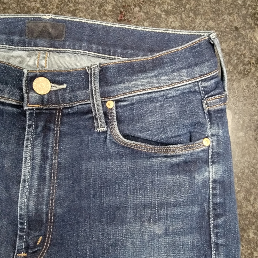 MOTHER "Mid Rise Dazzler Ankke" Jeans - Picture 10 of 11